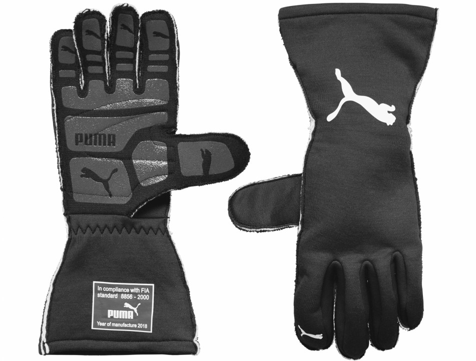 311991005 PU RW PODIO FIA GLOVES BLACK