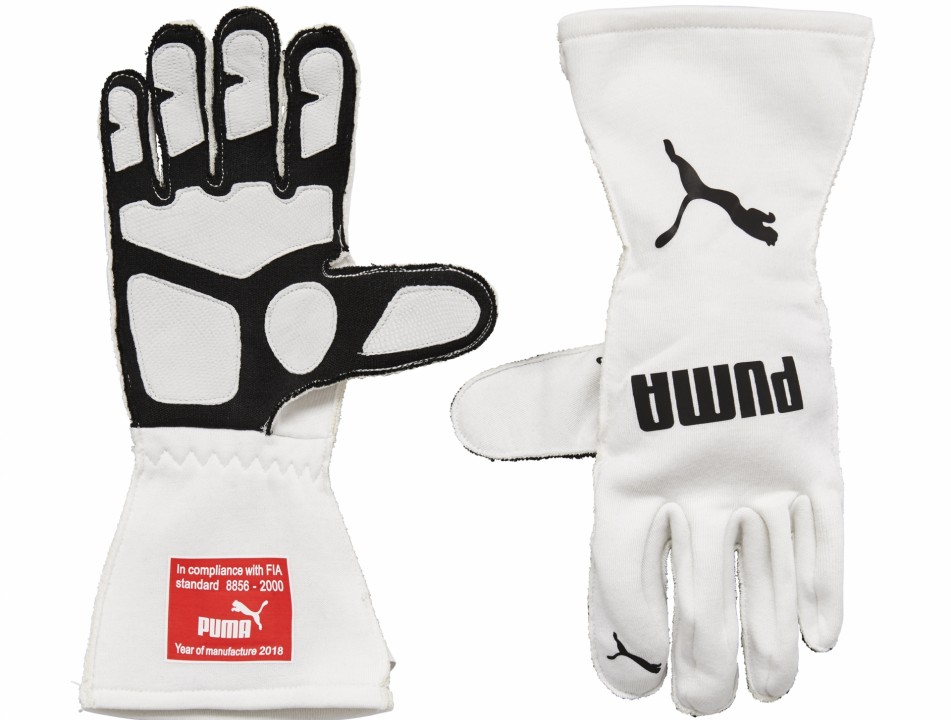 311991004 PU RW AVANTI FIA GLOVES WHITE