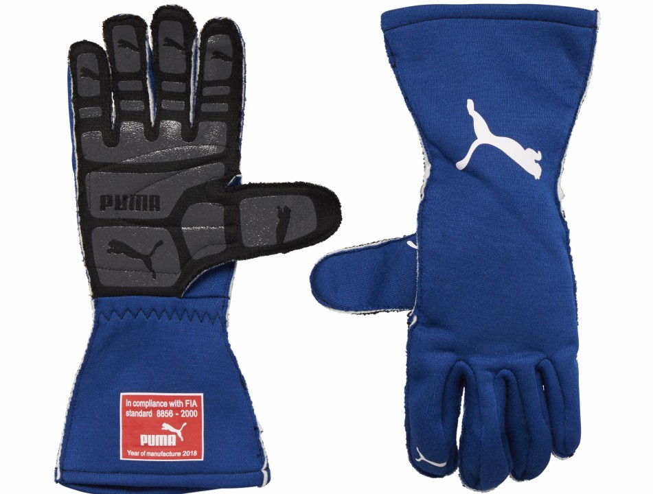 311991005 PU RW PODIO FIA GLOVES BLUE