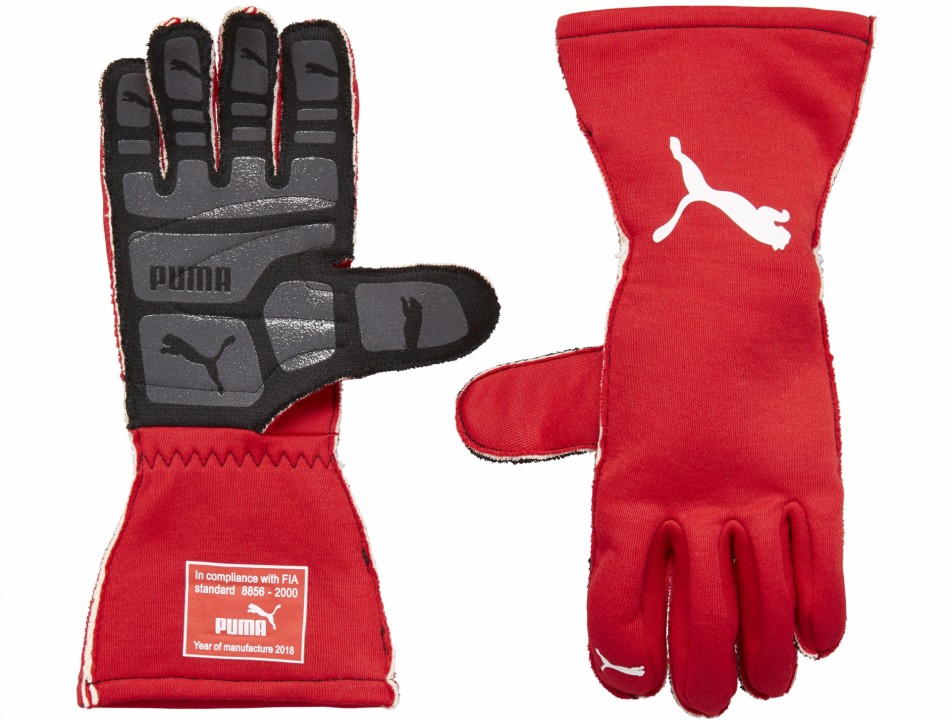 311991005 PU RW PODIO FIA GLOVES RED