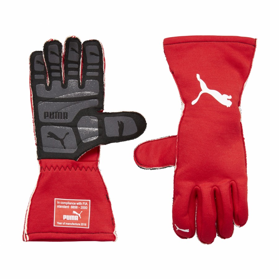 311991005 PU RW PODIO FIA GLOVES RED