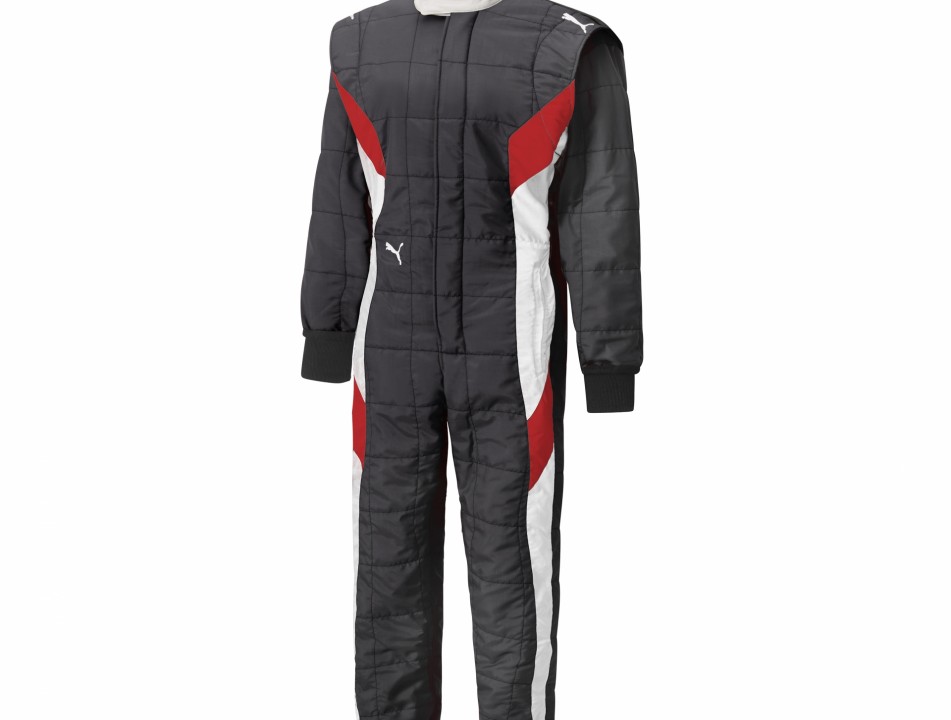 311991001 PU RW MENS FP PODIO RACESUIT BLACK F