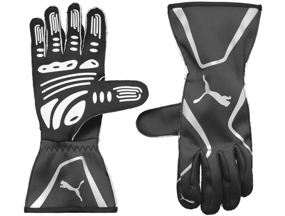 311991012 PU RW KART CAT 2 GLOVES BLACK