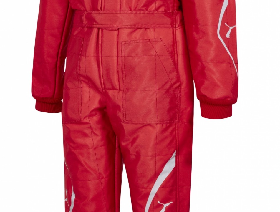 y311991011 PU RW MENS KART CAT II SUIT RED F