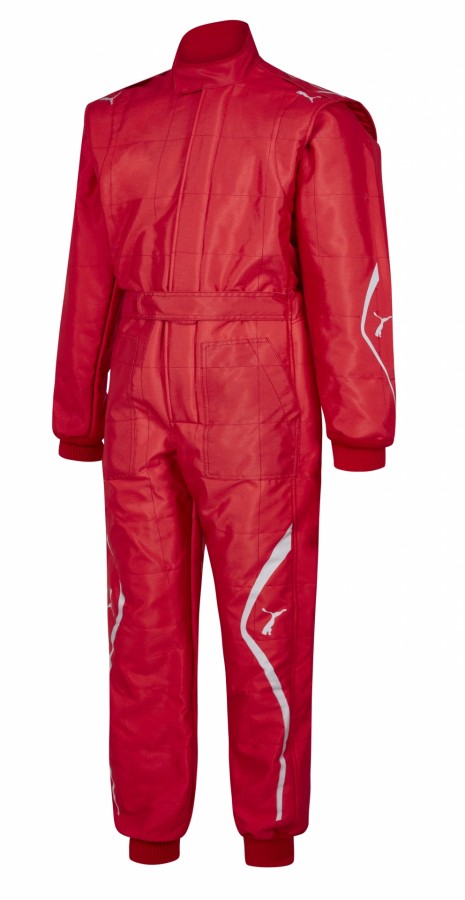 y311991011 PU RW MENS KART CAT II SUIT RED F